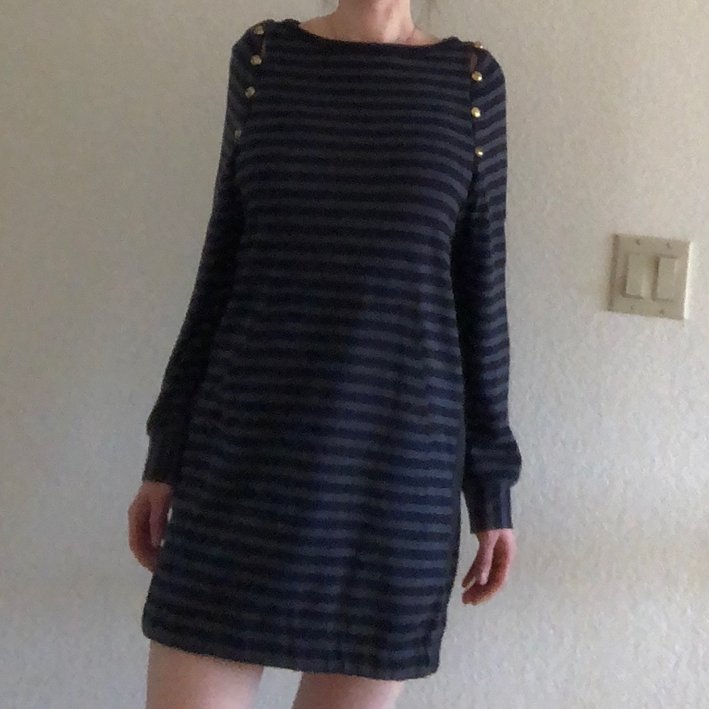 Marc by Marc Jacobs Striped Sweatshirt Dress!
